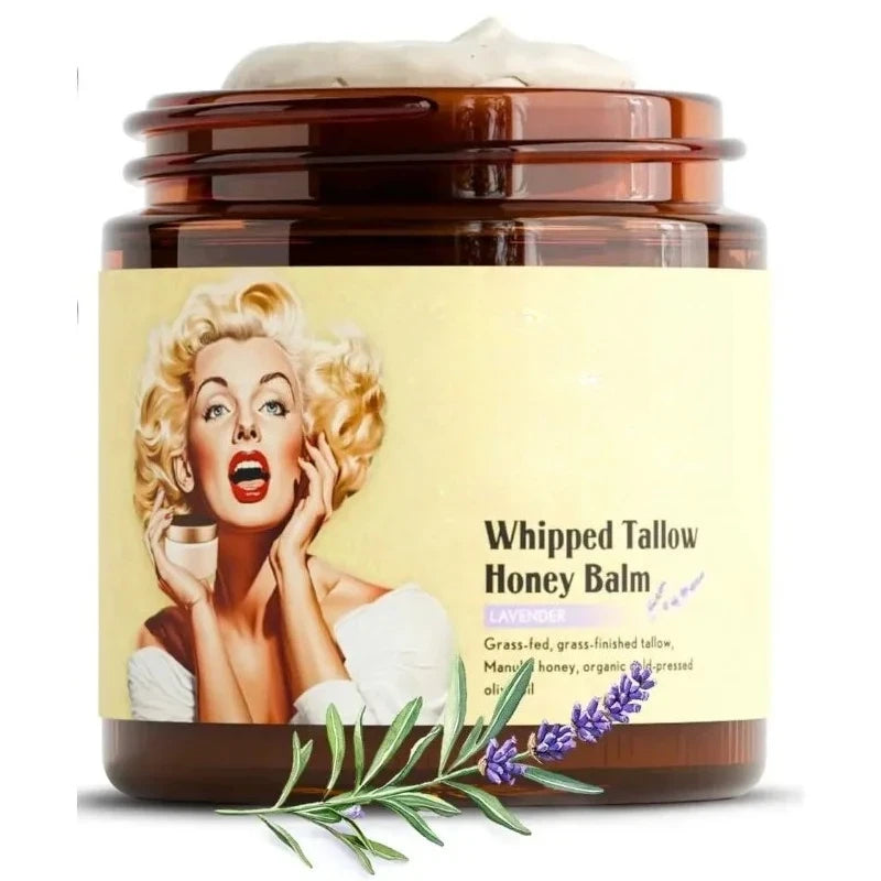 Lavender Whipped Beef Tallow Honey Moisturizer