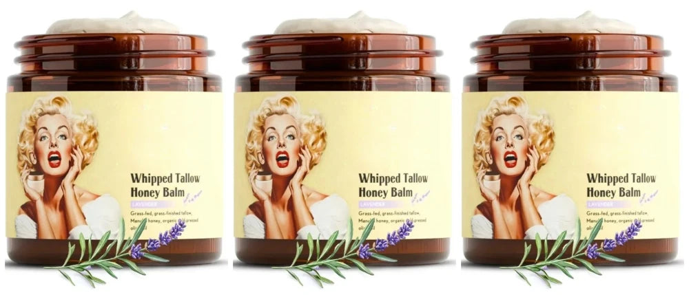 Lavender Whipped Beef Tallow Honey Moisturizer