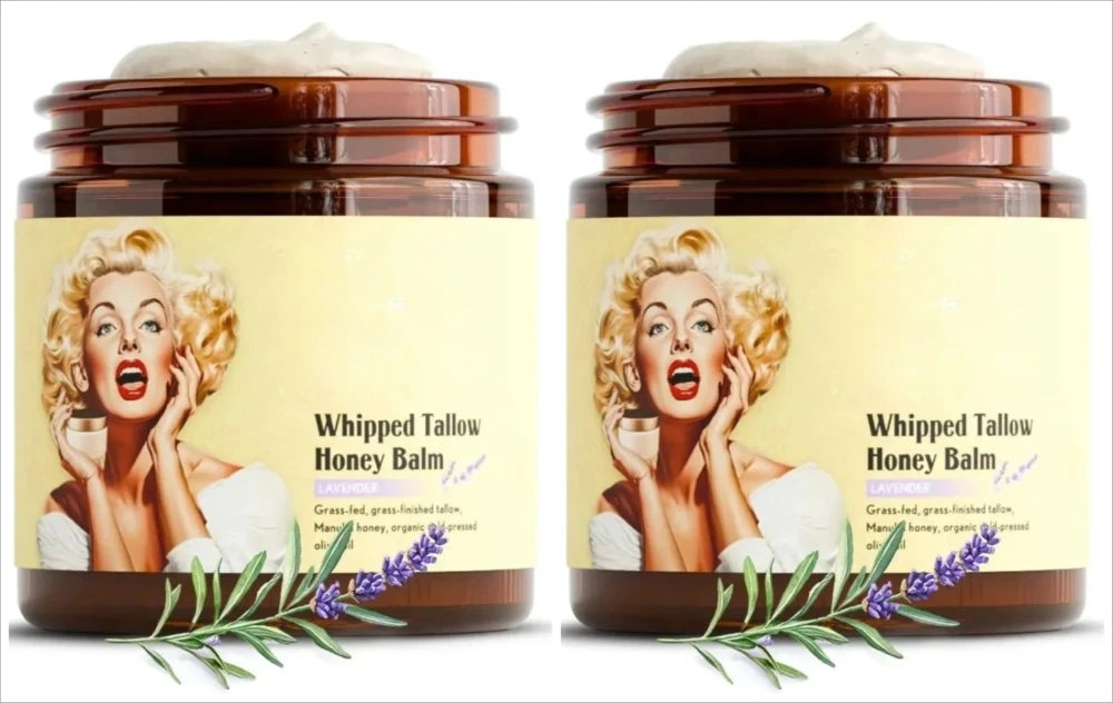 Lavender Whipped Beef Tallow Honey Moisturizer